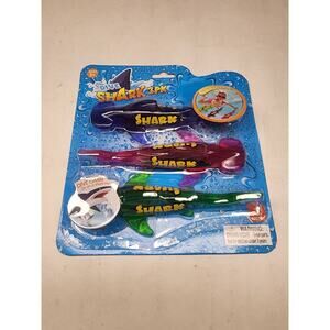 Dive Sharks 3-PACK Multi-Color - Shark Dive Game - Ages 3+ BRAND NEW SEALED
